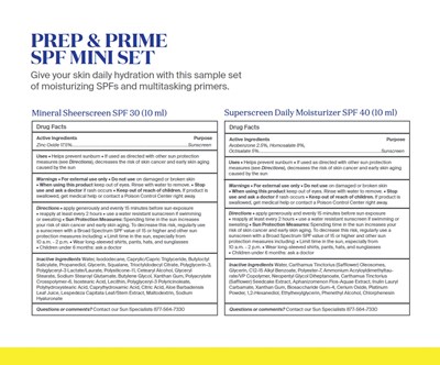 Prep Prime Mini Set Front (Prep Prime Spf Mini Set Card Insert Front)